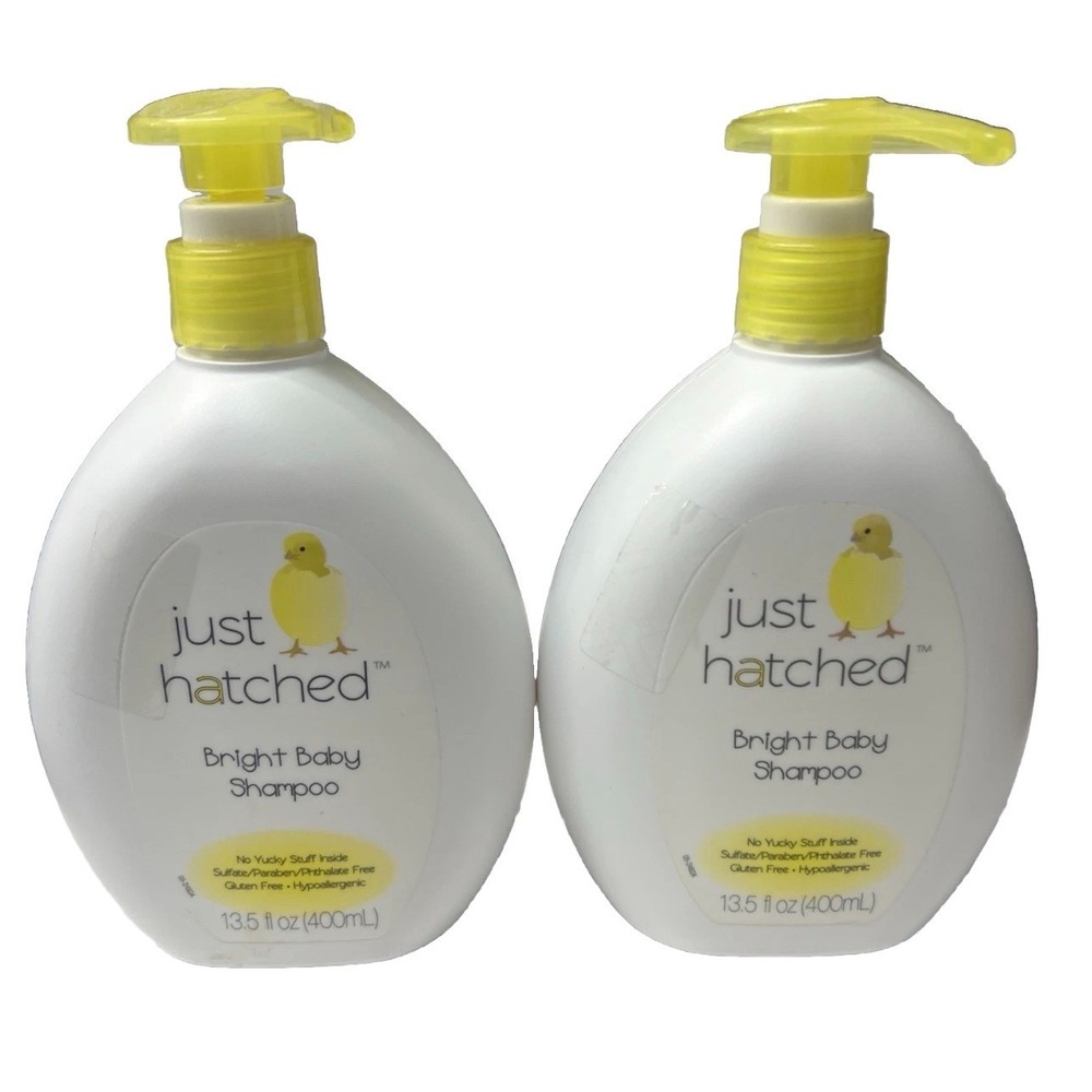 Just Hatched Bright Baby Shampoo 13.5 fl. oz. 2X